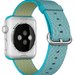 Curea iUni compatibila cu Apple Watch 1/2/3/4/5/6/7, 40mm, Nylon, Woven Strap, Electric Blue